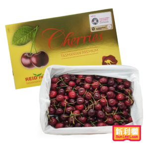 塔斯曼尼亞 Reid 金袋鼠品牌  車厘子 (30mm, 1 盒 1kg)