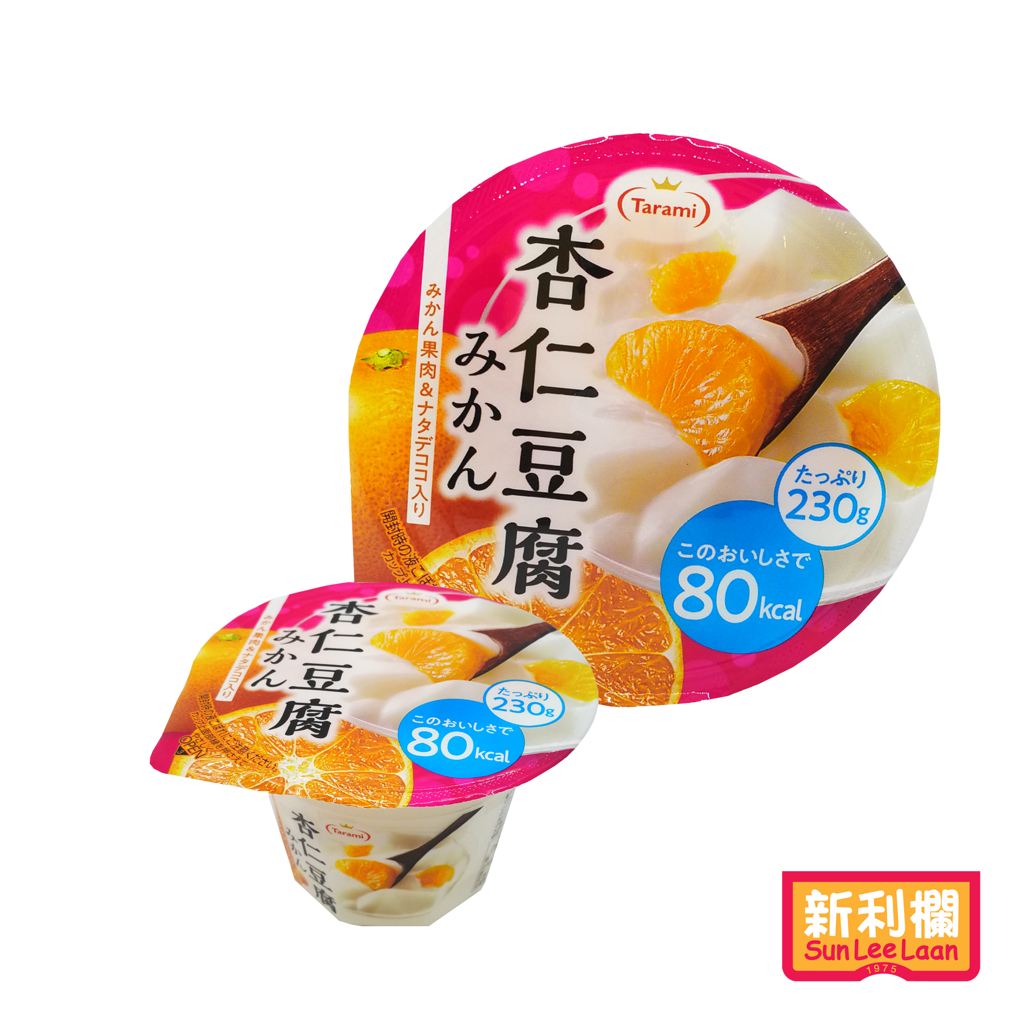 日本tarami 低卡果肉果凍 杏仁香橙味 Sun Lee Food 日本tarami 低卡果肉果凍 杏仁香橙味 Sun Lee Food