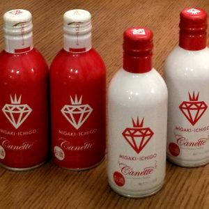 日本宮城縣「鑽石」士多啤梨罐裝有氣葡萄酒套裝 (4 罐)